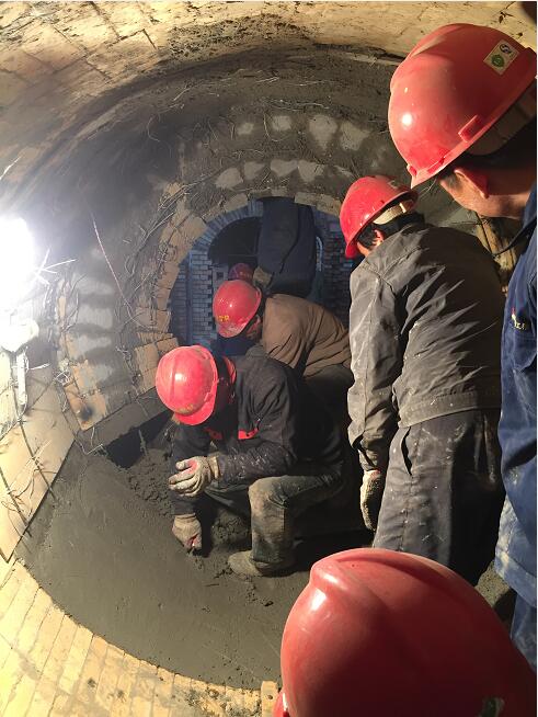 耐火澆注料施工